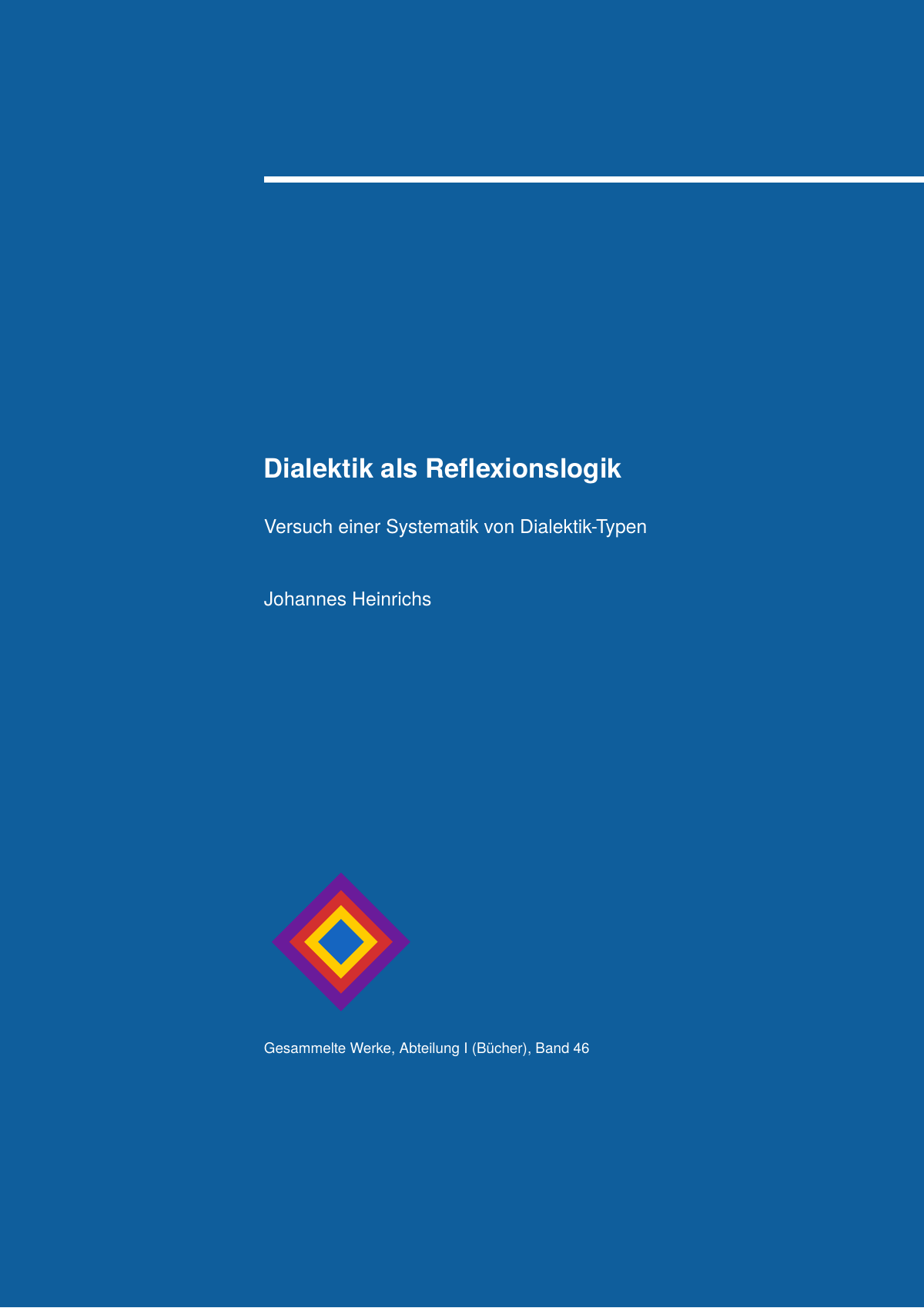 Dialéctica als Reflexiónslogik