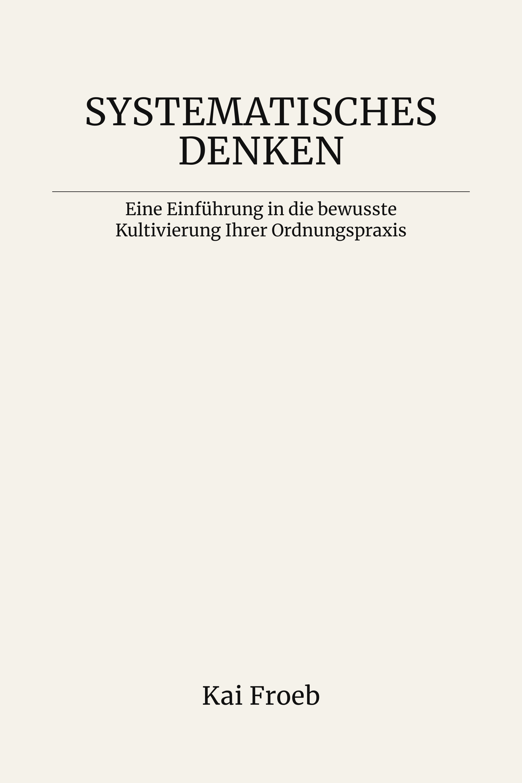 Systematisches Denken